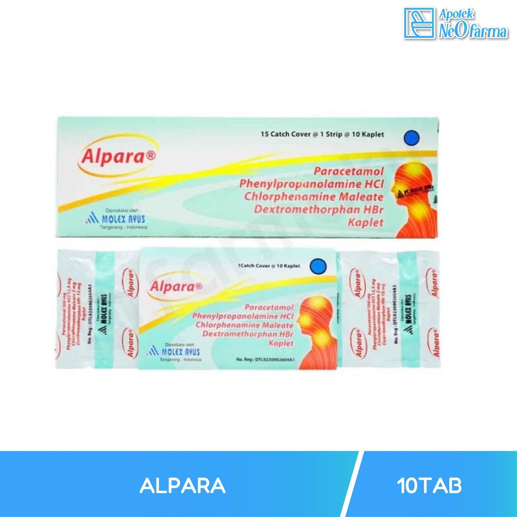 ALPARA BOX 15 STR @ 10 KAPL