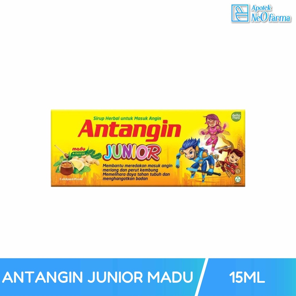 ANTANGIN JUNIOR MADU BOX 5 SCHT @ 10 ML