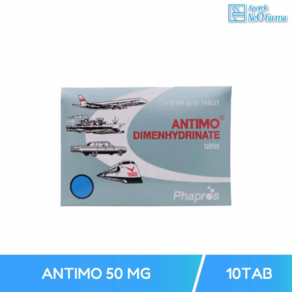 ANTIMO 50 MG BOX 72 STR @ 10 TAB