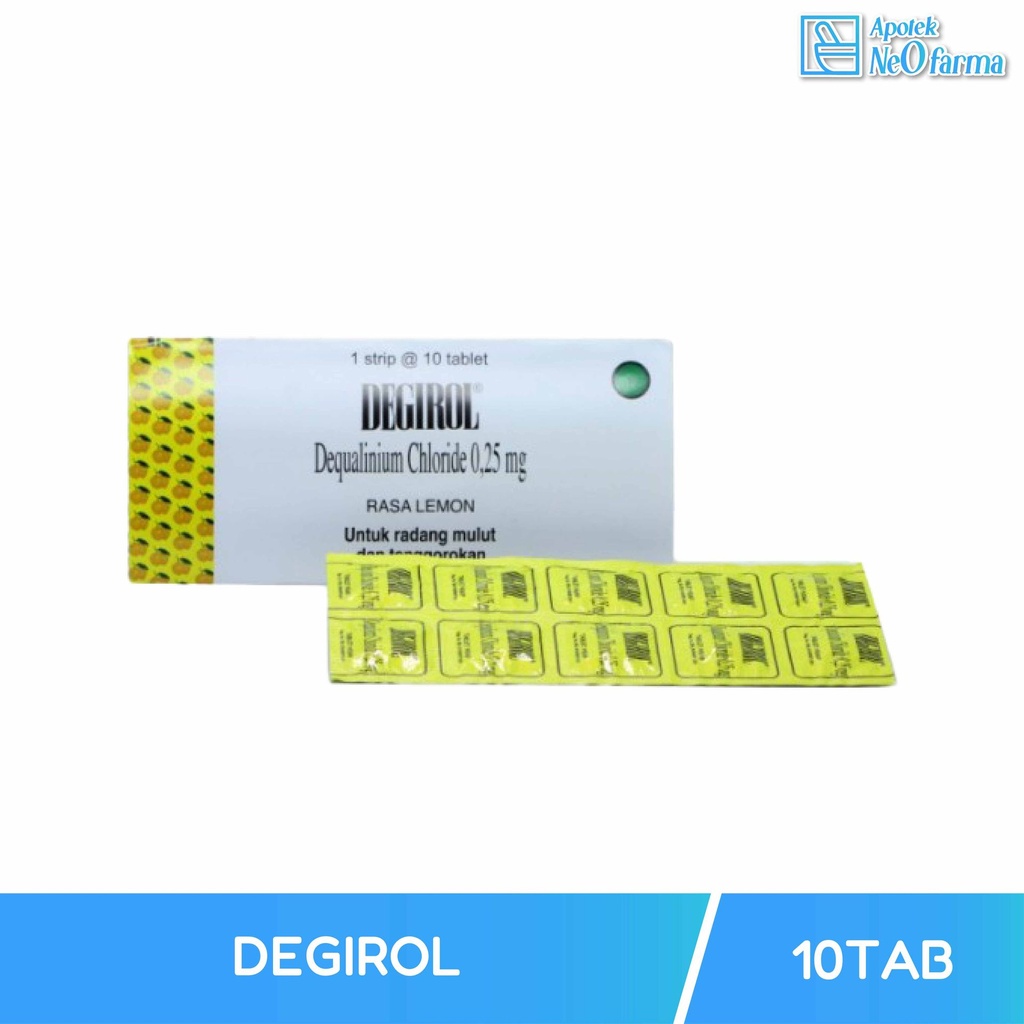 DEGIROL LOZ BOX 10 STR @ 10 TAB