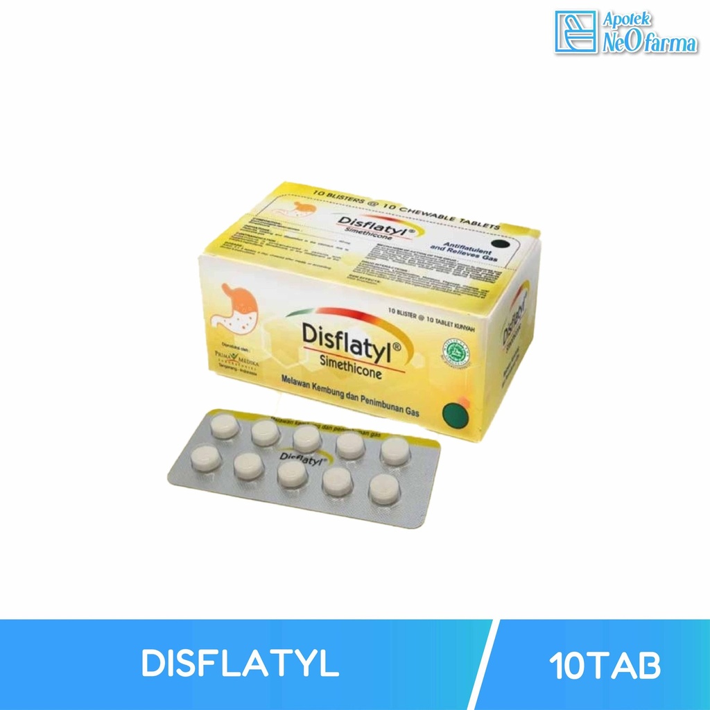 DISFLATYL BOX 10 STR @ 10 TAB