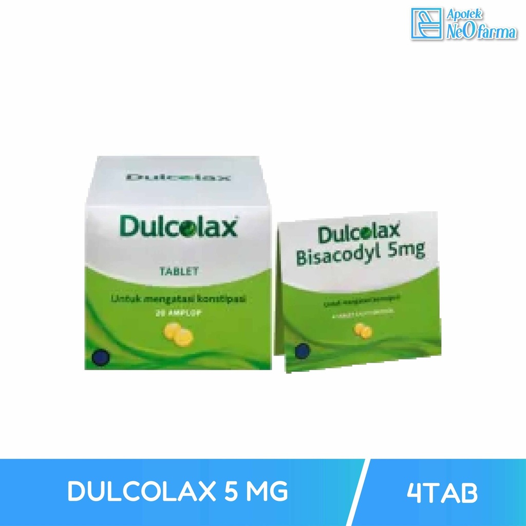 DULCOLAX 5 MG BOX 20 STR @ 4 TAB