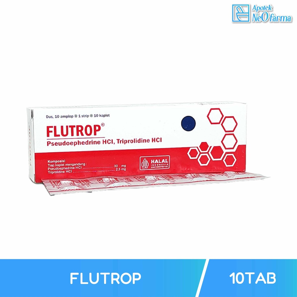FLUTROP BOX 10 STR @ 10 TAB