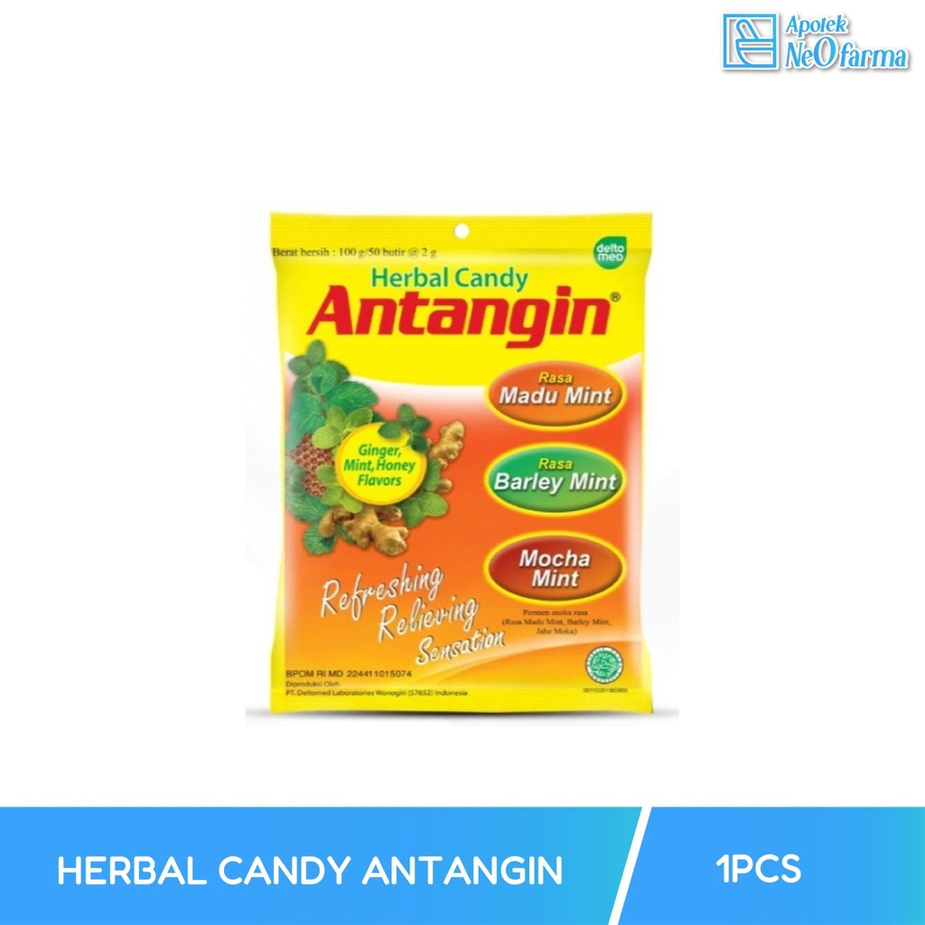 HERBAL CANDY ANTANGIN ANEKA RASA PER PCS