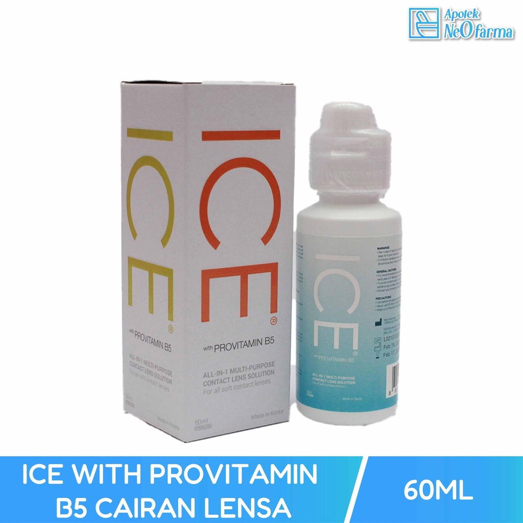 ICE WITH PROVITAMIN B5 CAIRAN LENSA 60 ML