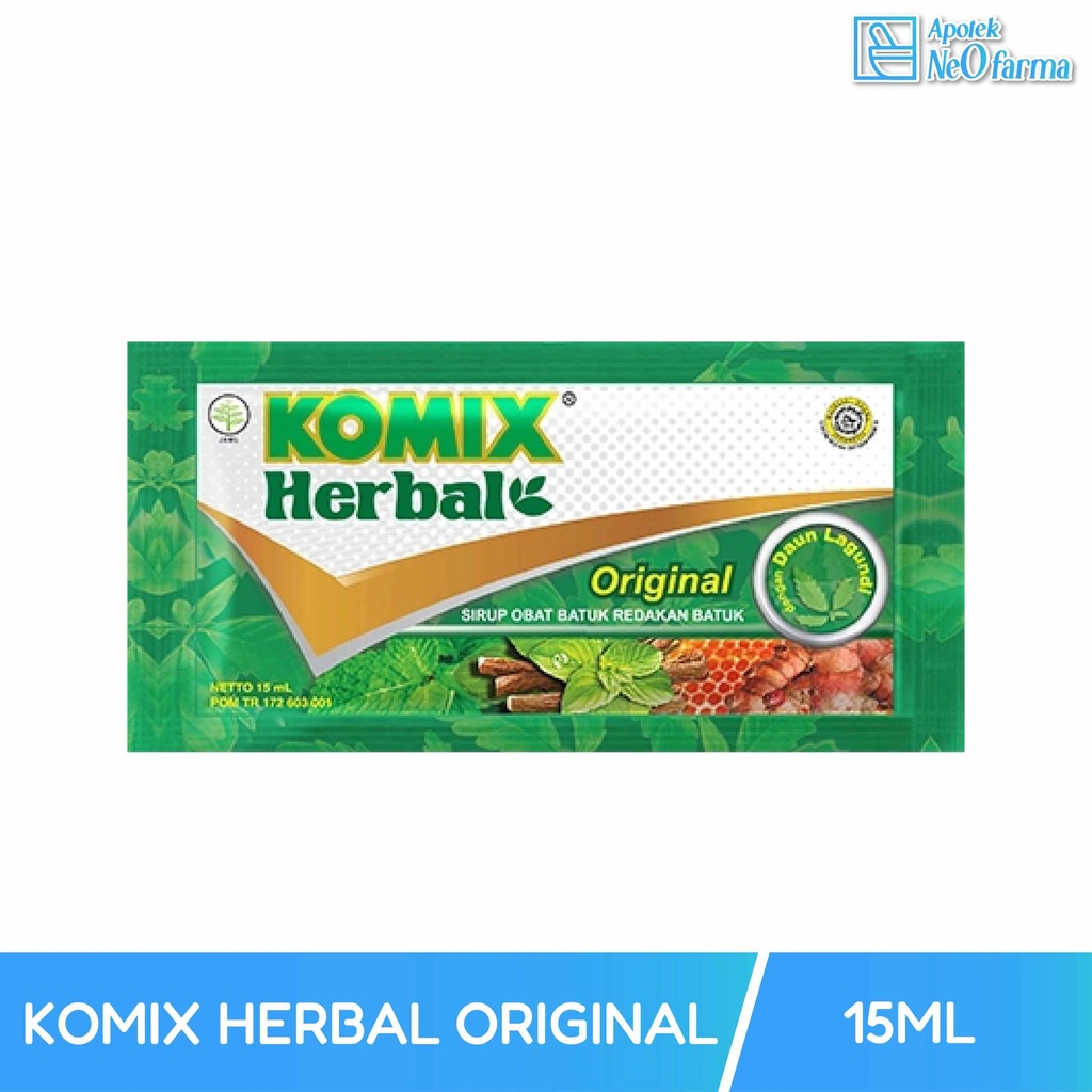 KOMIX HERBAL ORIGINAL BOX 6 SCHT @ 15 ML