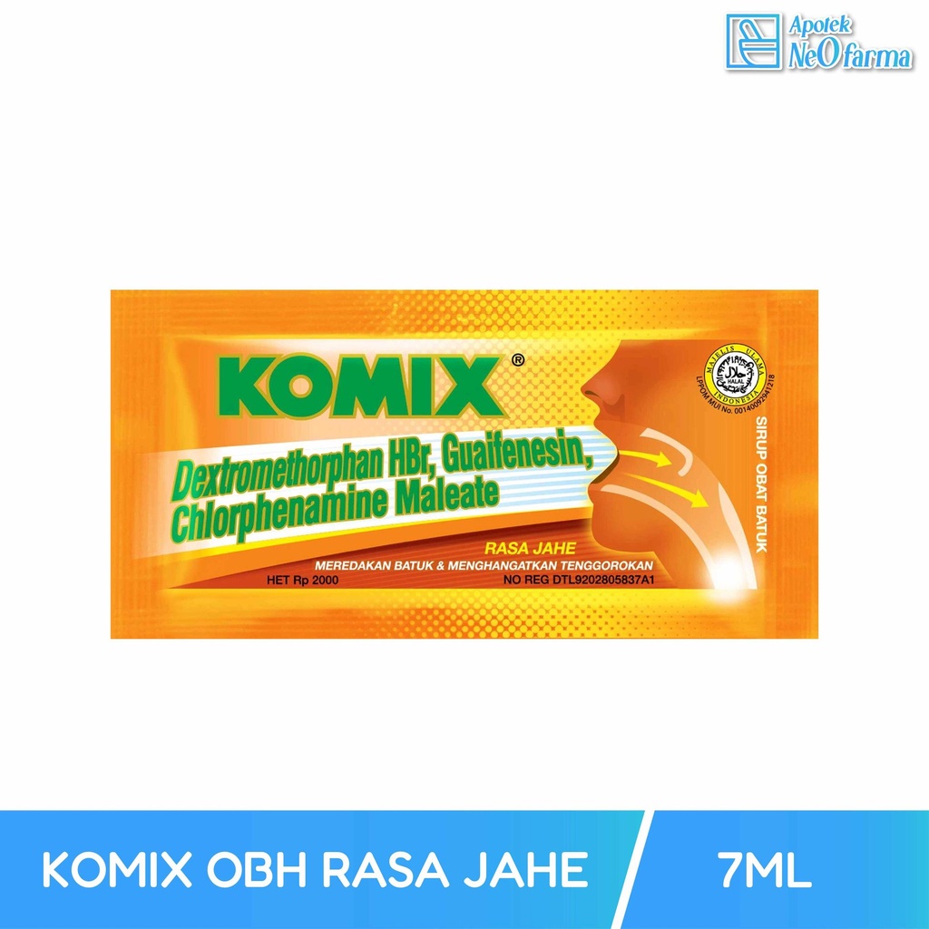 KOMIX RASA JAHE BOX 30 SCHT @7 ML