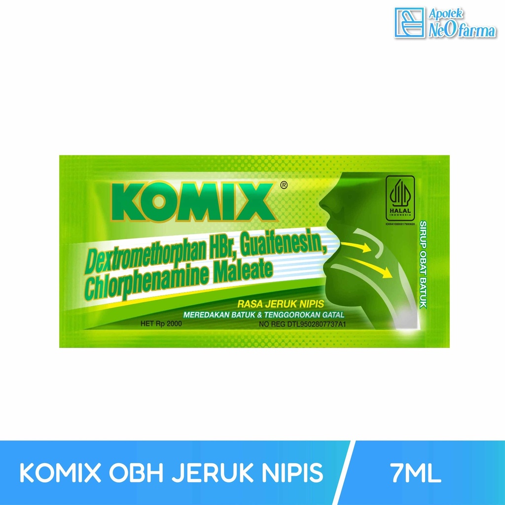 KOMIX RASA JERUK NIPIS BOX 30 SCHT @ 7ML