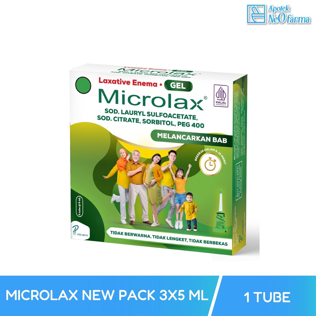 MICROLAX NEW PACK 3X5 ML
