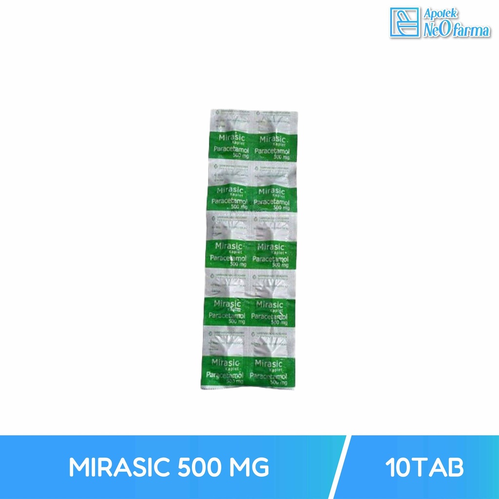 MIRASIC 500 MG BOX 10 STR @ 10 KAPL