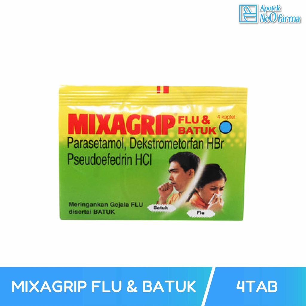 MIXAGRIP FLU & BATUK BOX 25 STR @ 4 KAPL
