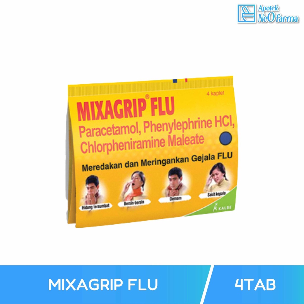 MIXAGRIP FLU BOX 25 STR @ 4 TAB