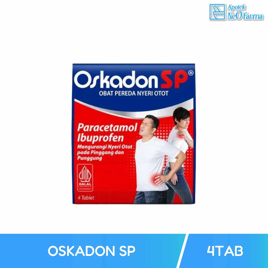 OSKADON SP BOX 25 STR @ 4 TAB