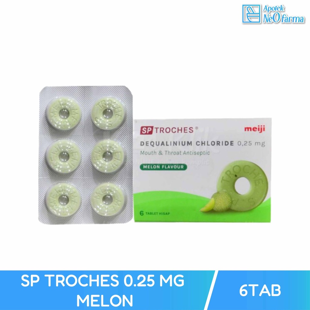 SP TROCHES MEIJI RASA MELON BOX 2 STR @ 6 TAB