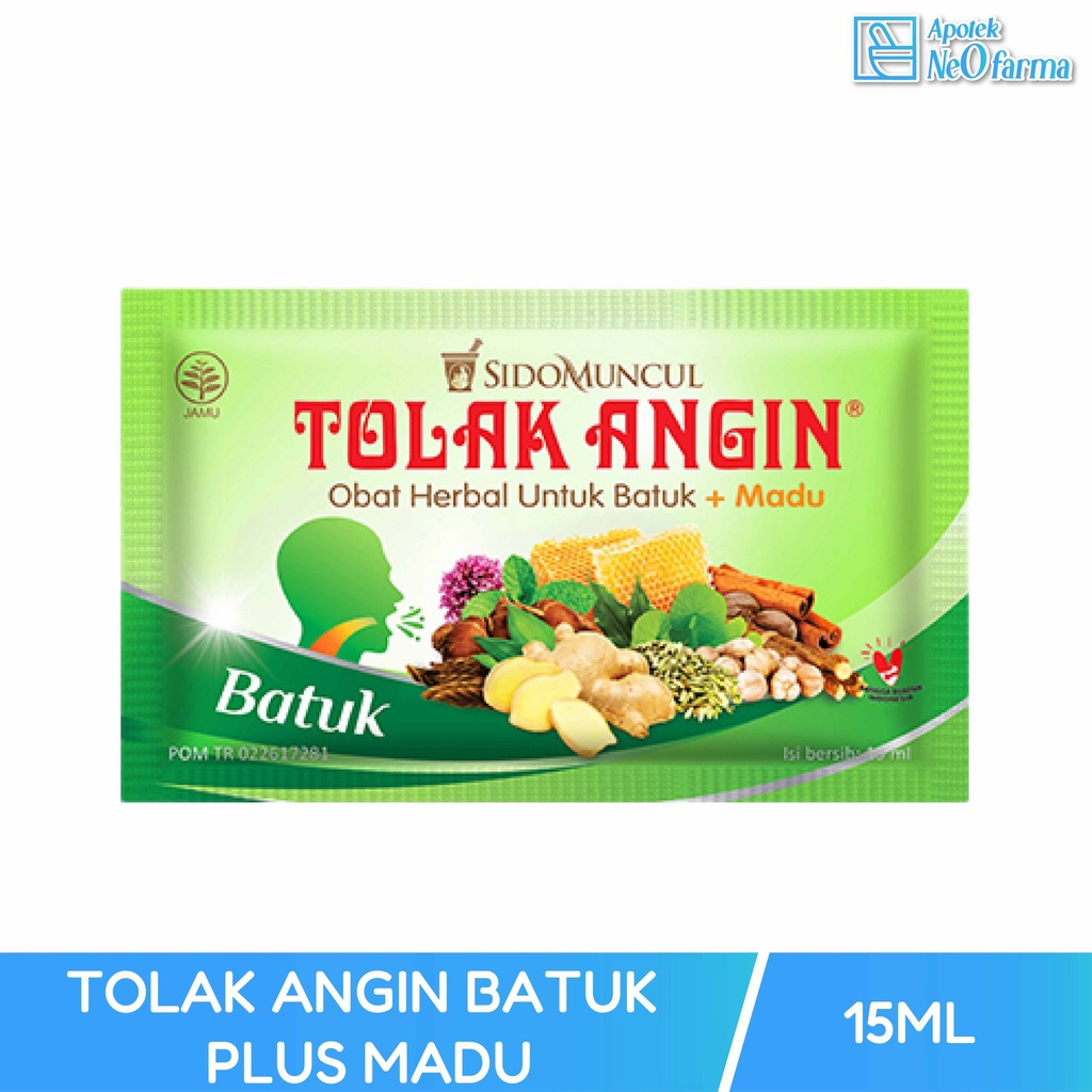 TOLAK ANGIN BATUK PLUS MADU BOX 5 SCHT @ 15 ML