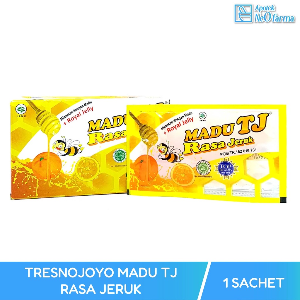 TRESNOJOYO MADU TJ RASA JERUK 20 GR SCHT