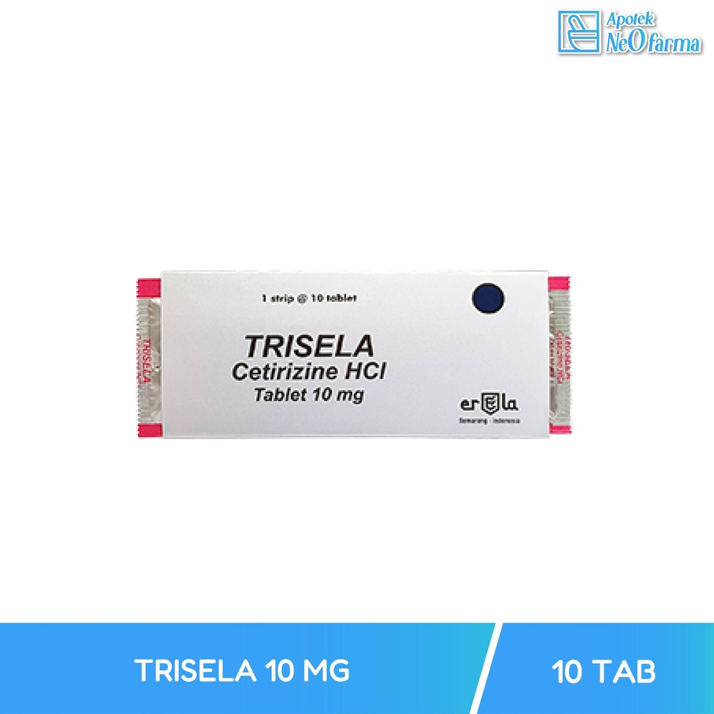 TRISELA 10 MG BOX 5 STR @ 10 TAB