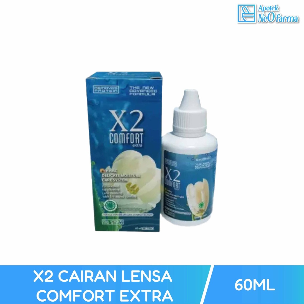 X2 CAIRAN LENSA COMFORT EXTRA 60 ML