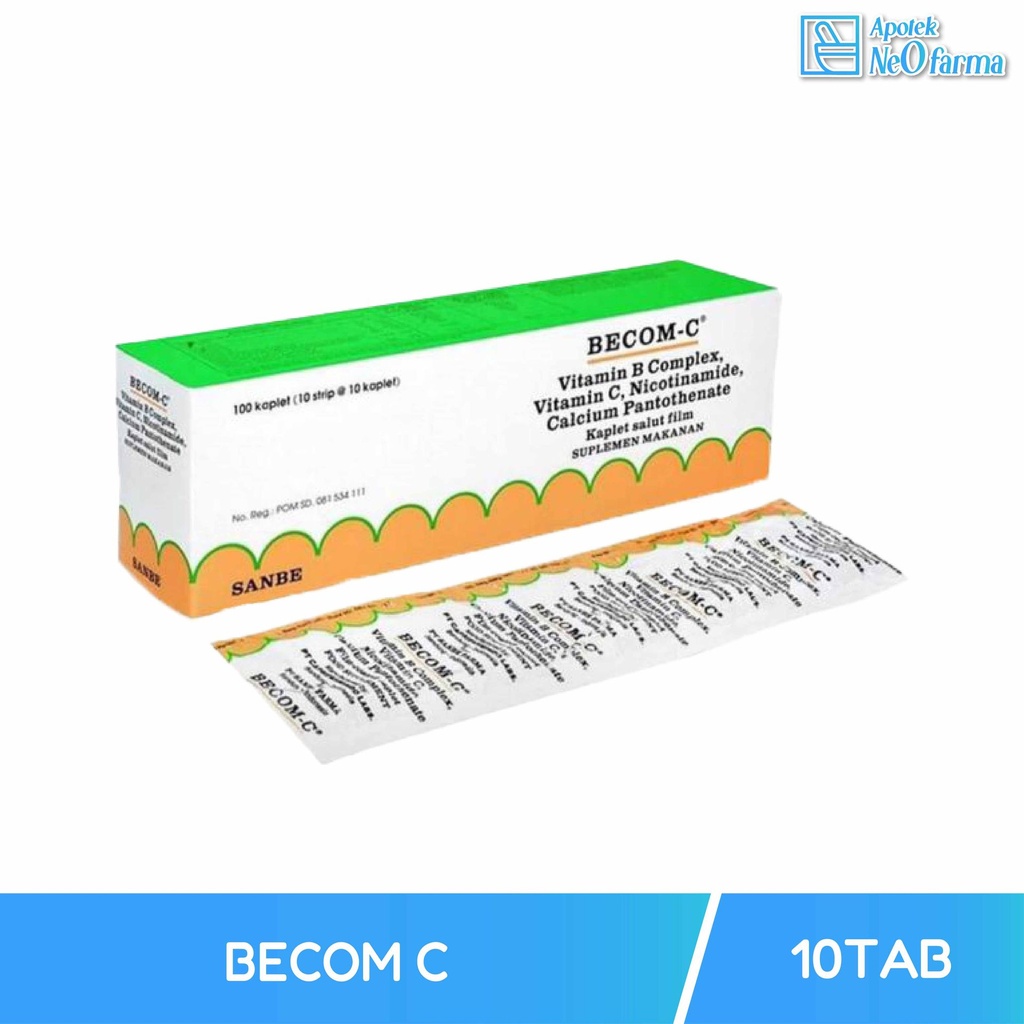 BECOM C BOX 10 STR @ 10 KAPL