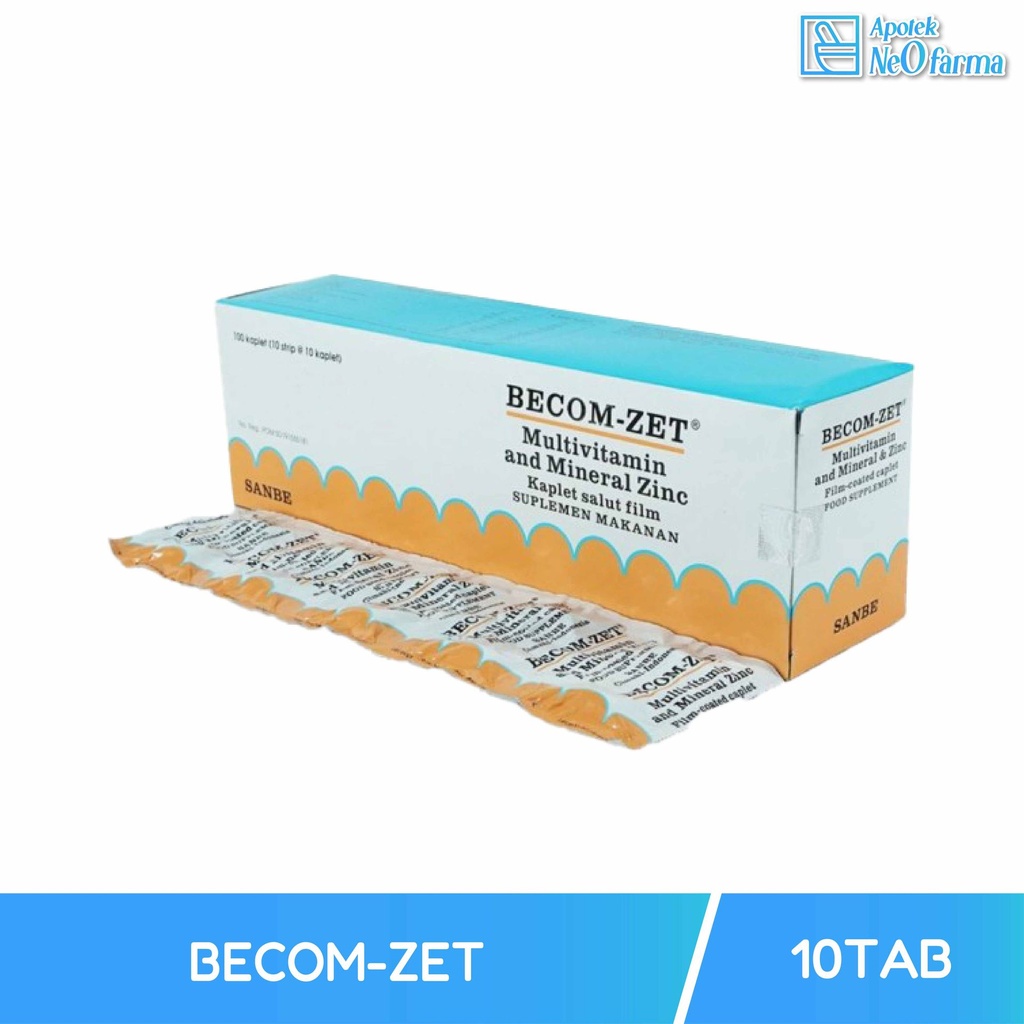 BECOM-ZET BOX 10 STR @ 10 KAPL