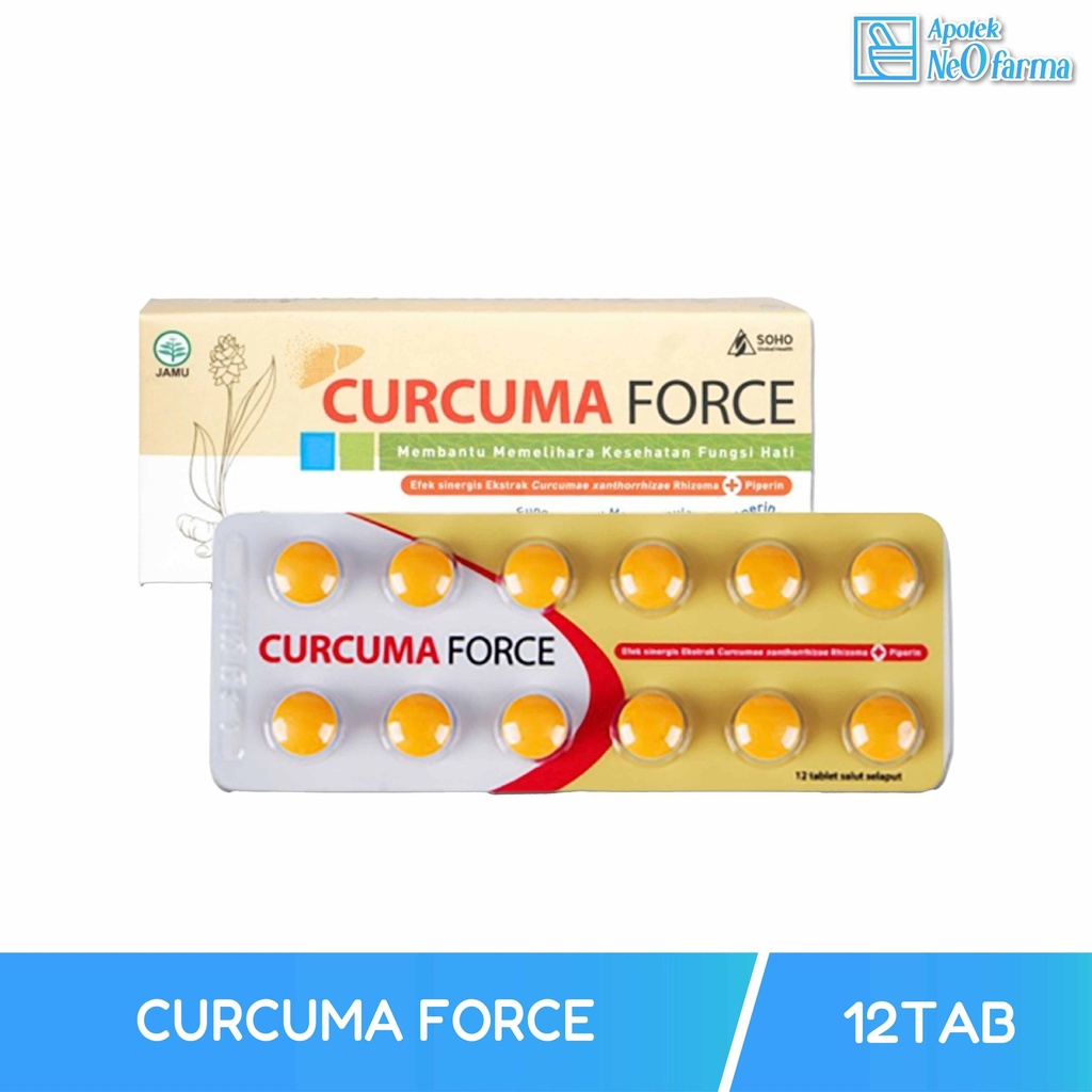 CURCUMA FORCE BOX 10 BLSTR @ 12 TAB