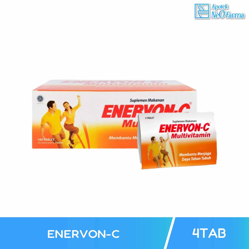 ENERVON-C BOX 25 STR @ 4 TAB
