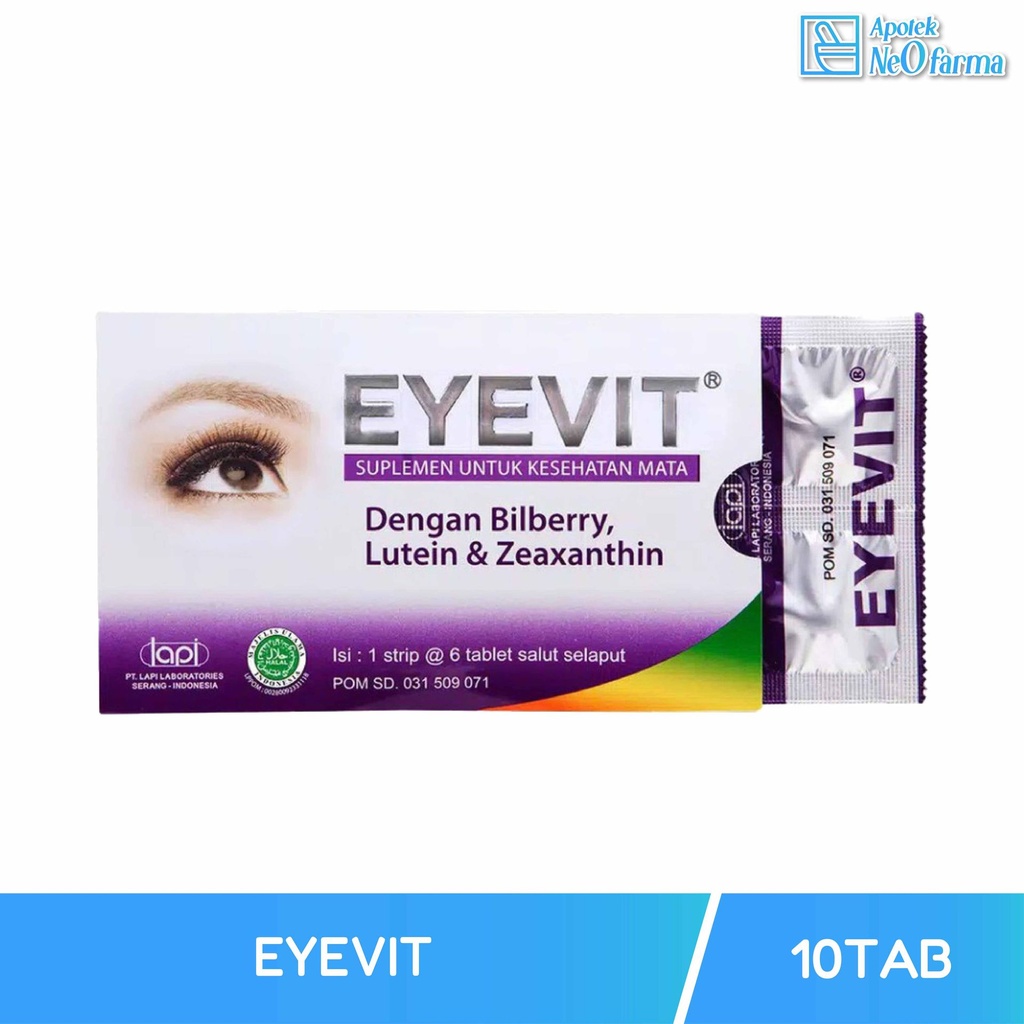 EYEVIT BOX 5 STR @ 6 TAB