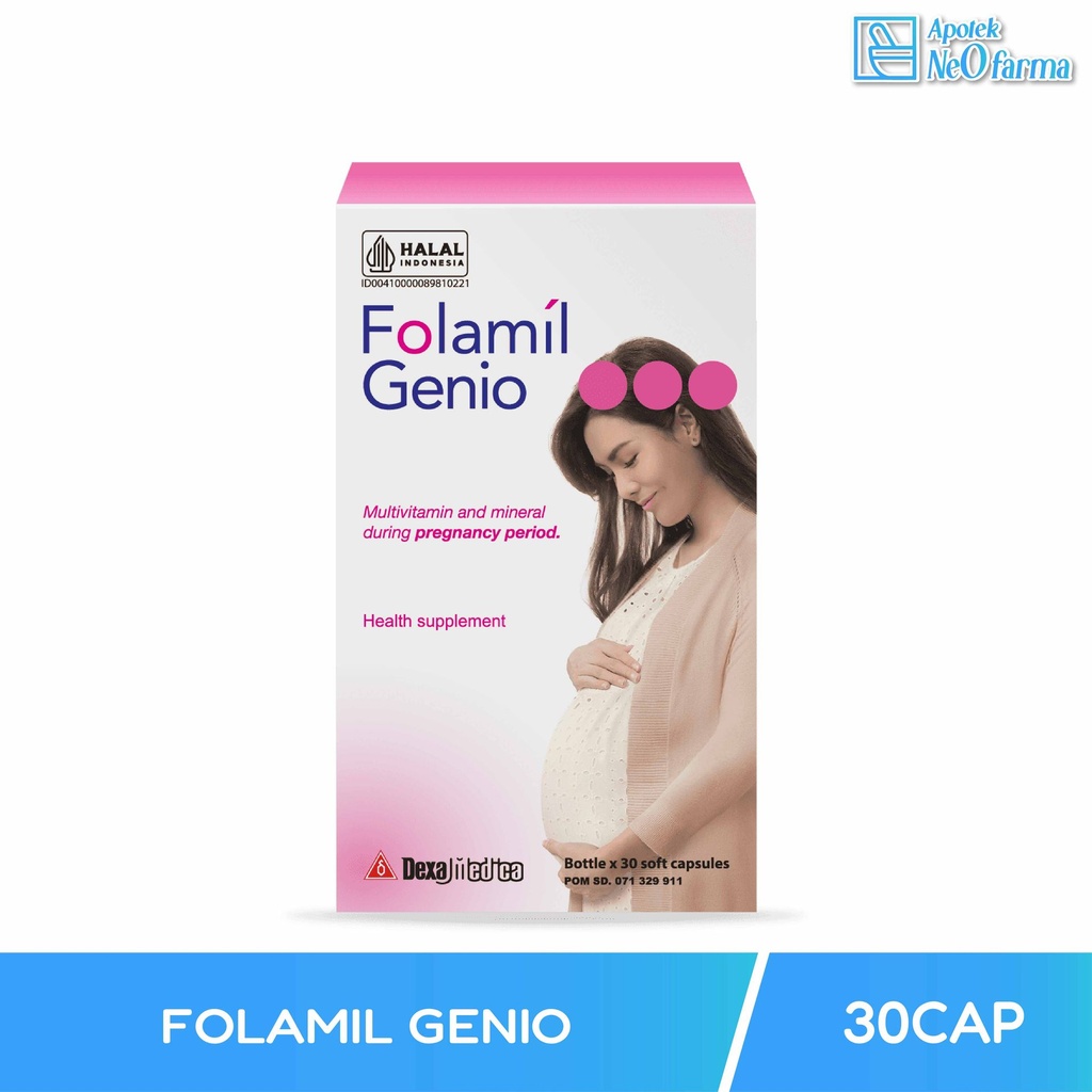 FOLAMIL GENIO 1 BTL @ 30 CAP