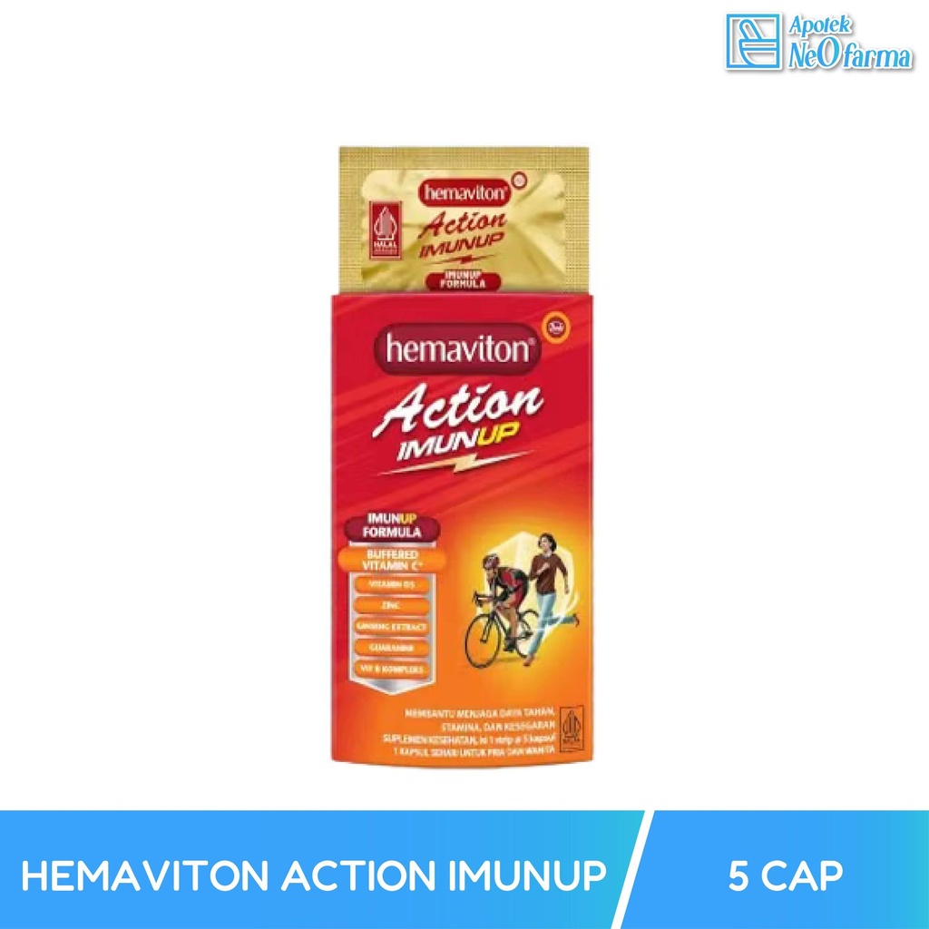 HEMAVITON ACTION IMUNUP STR @ 5 CAP