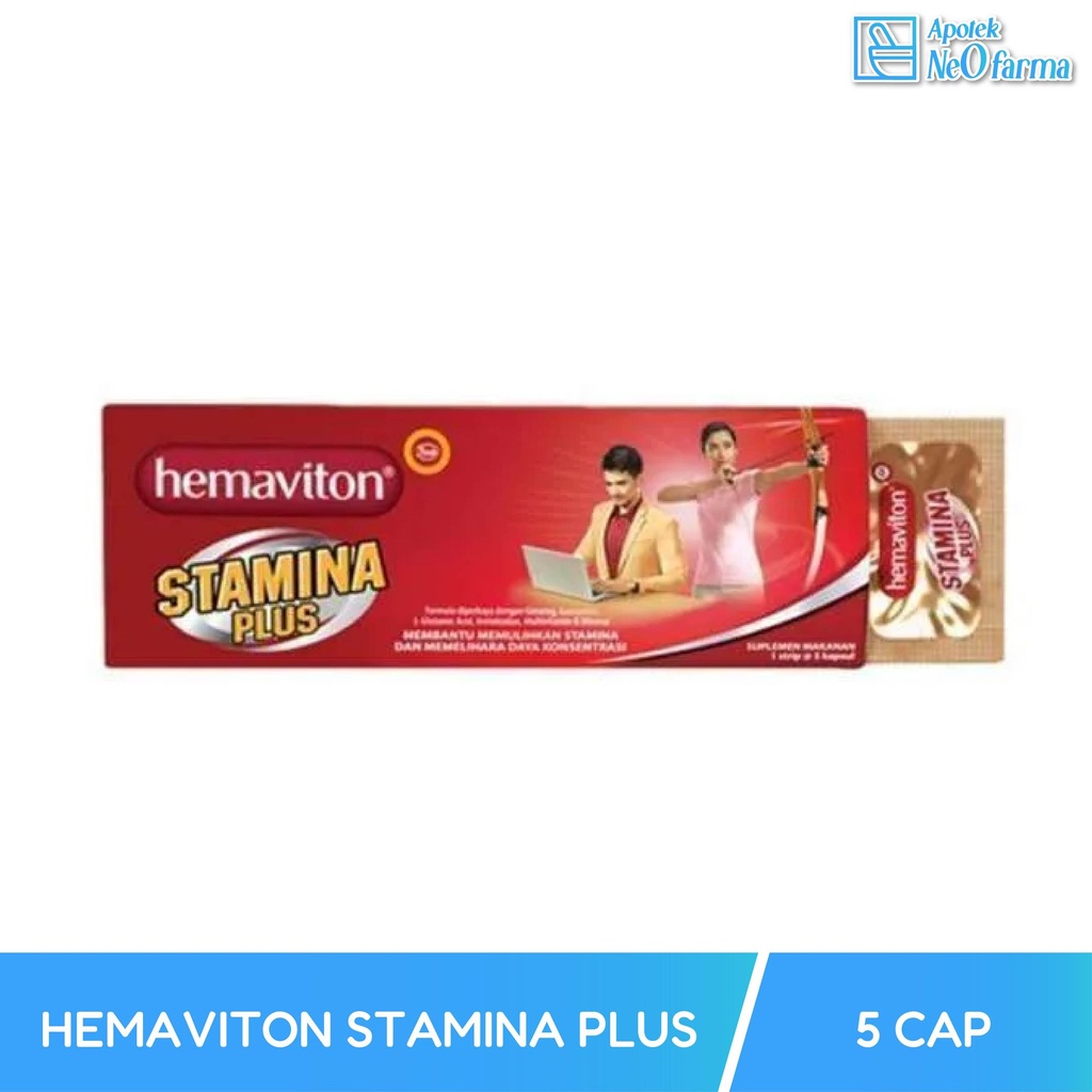 HEMAVITON STAMINA PLUS STRIP 5 CAPS