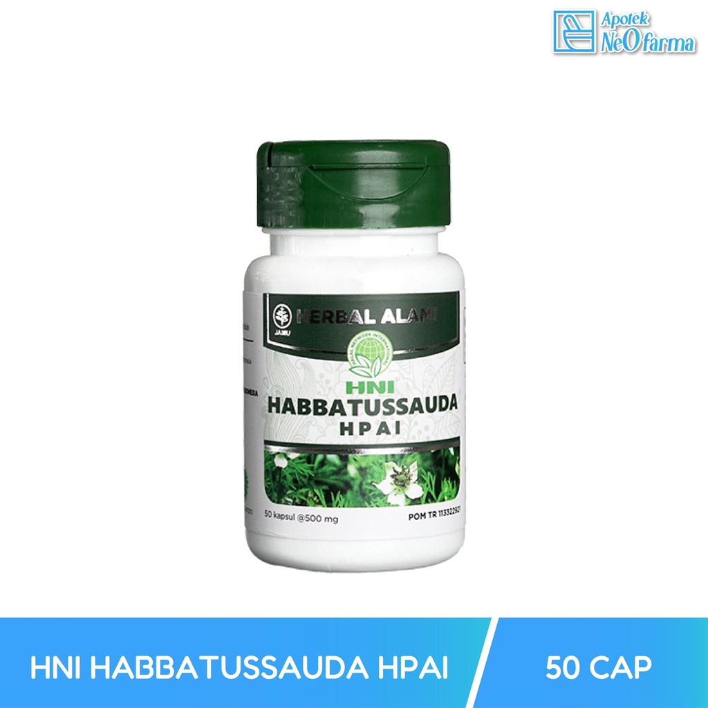 HNI HABBATUSSAUDA HPAI BTL 50 SOFTGEL @ 500MG