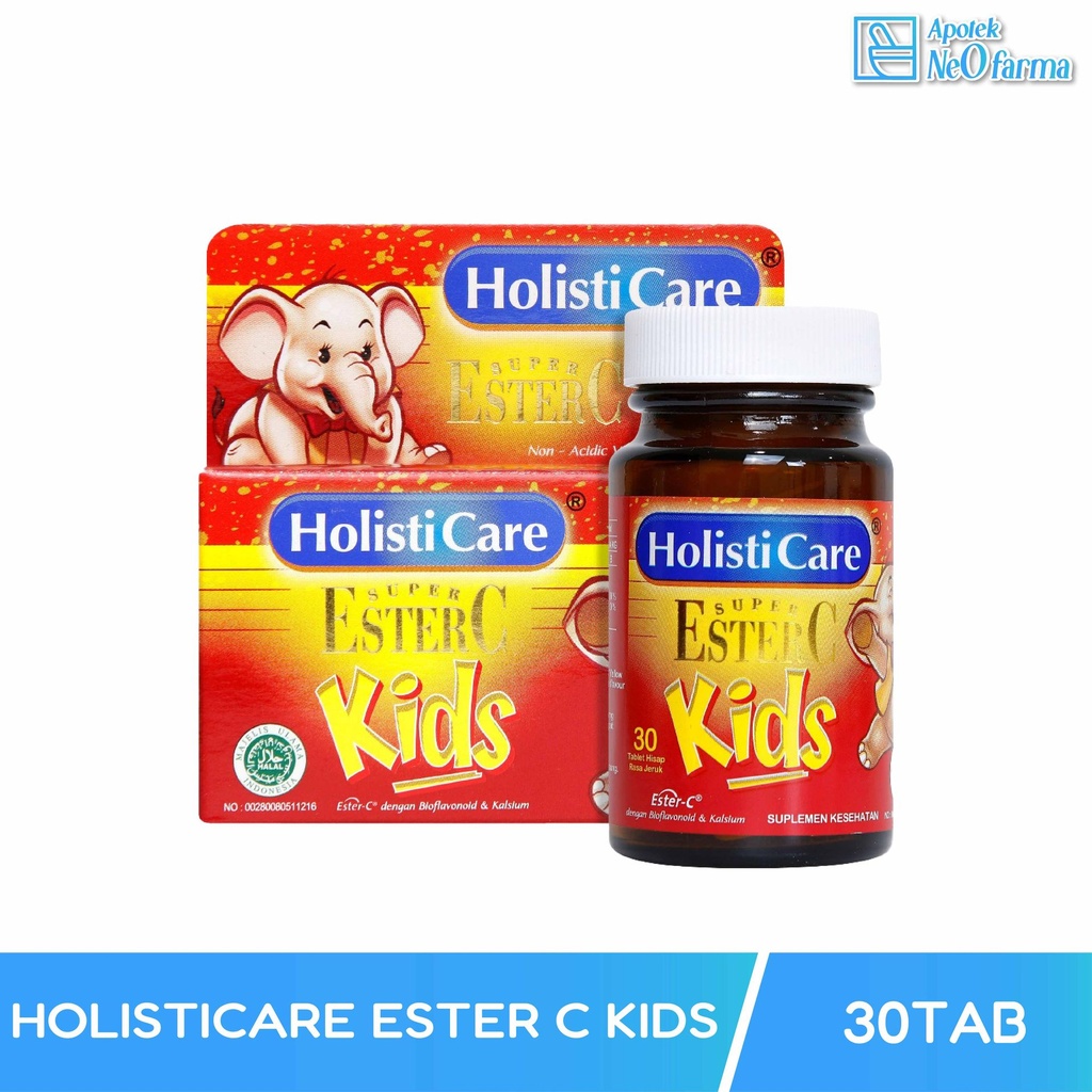 HOLISTICARE ESTER C KIDS 1 BTL @ 30 TAB