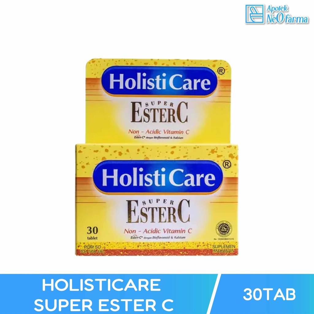 HOLISTICARE SUPER ESTER C 1 BTL @ 30 TAB