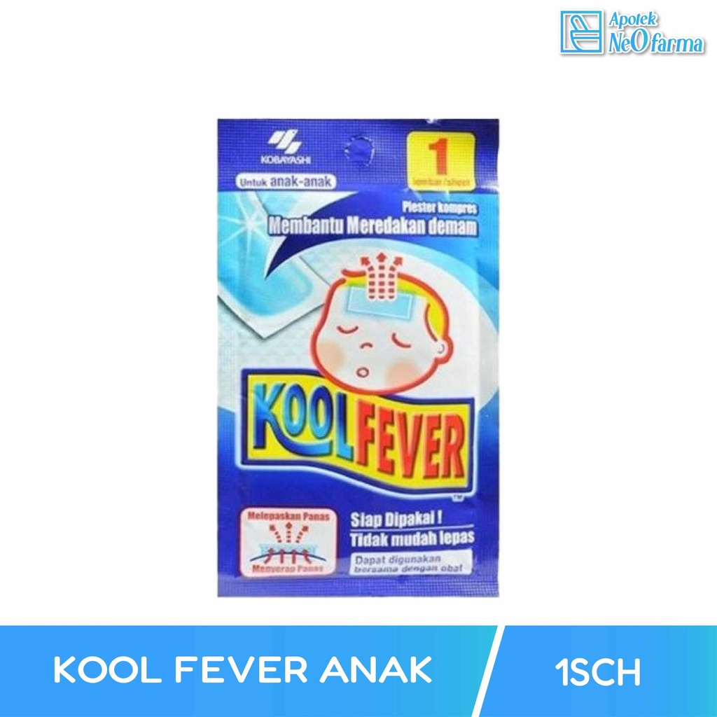 KOOL FEVER ANAK BOX 12 SCHT @ 1 LEMBAR