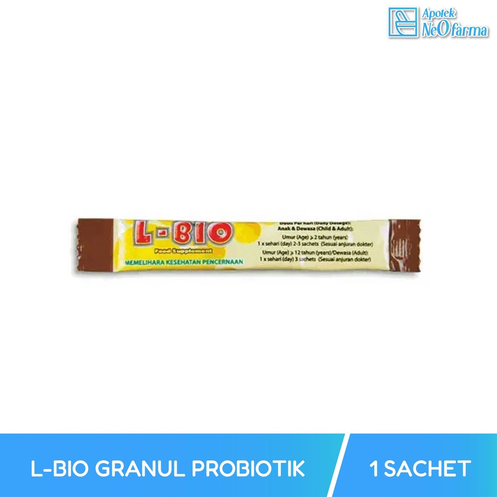L-BIO GRANUL PROBIOTIK SACHET