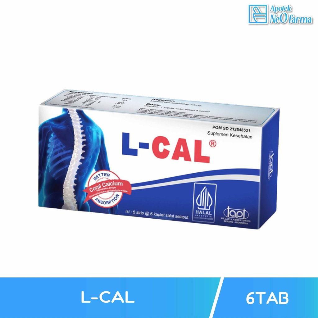 L-CAL BOX 5 STR @ 6 TAB