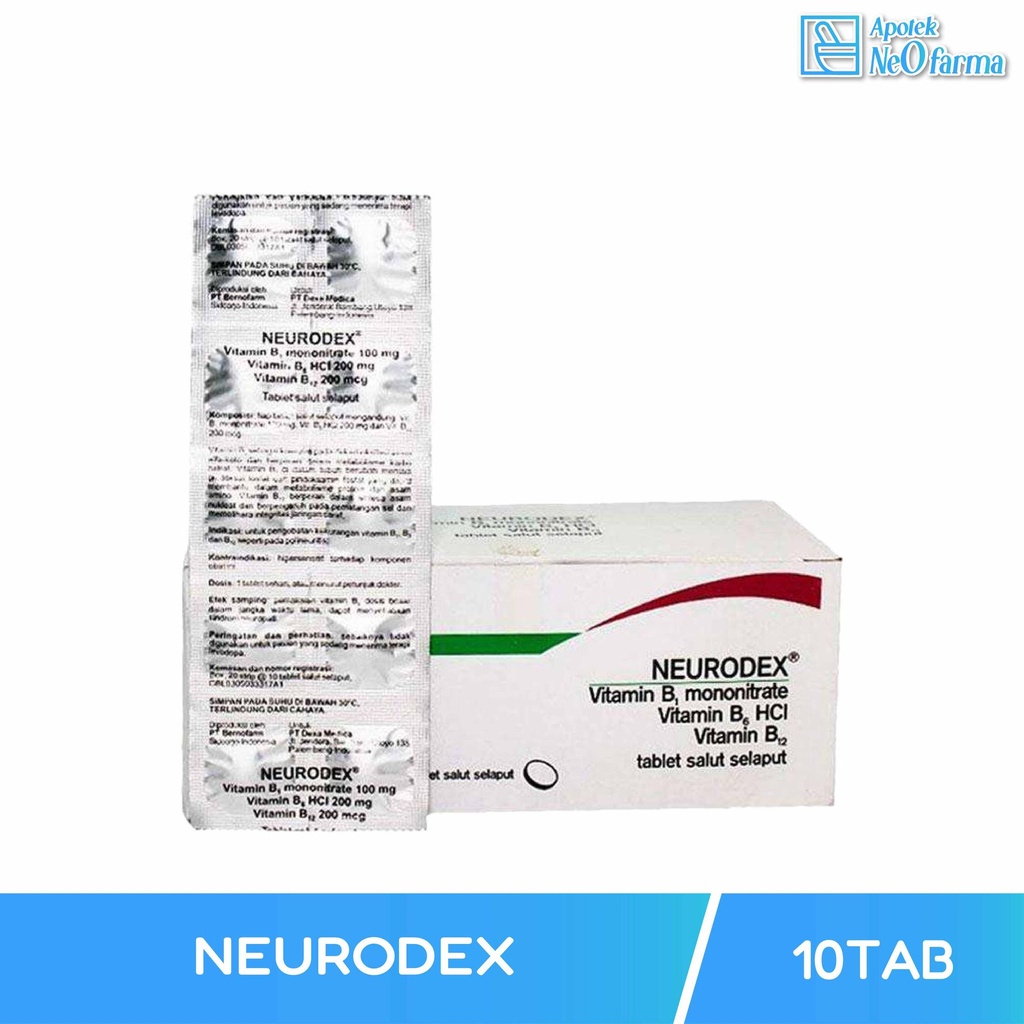 NEURODEX BOX 20 STR @ 10 TAB