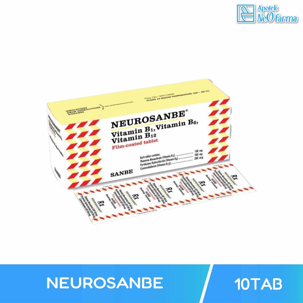 NEUROSANBE BOX 10 STR @ 10 TAB