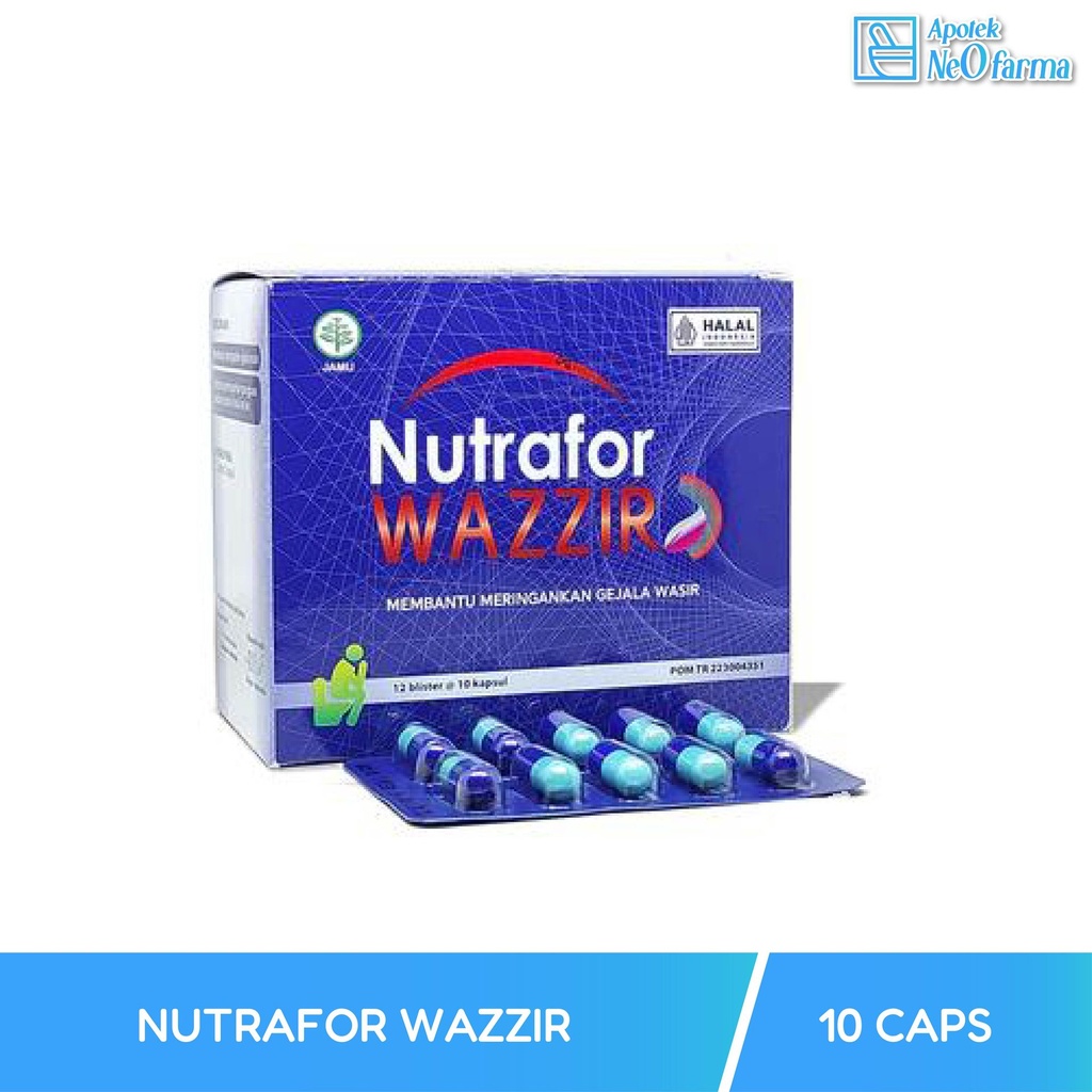 NUTRAFOR WAZZIR BOX 12 STR @ 10 CAP