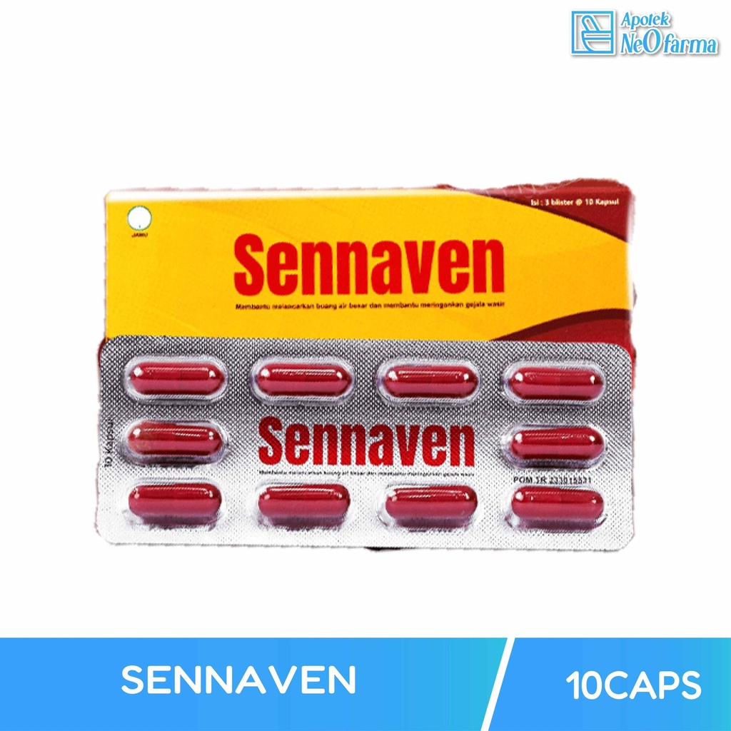 SENNAVEN BLISTER @10 CAPS