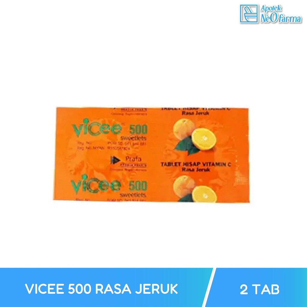 VICEE 500 RASA JERUK BOX 50 STR @ 2 TAB