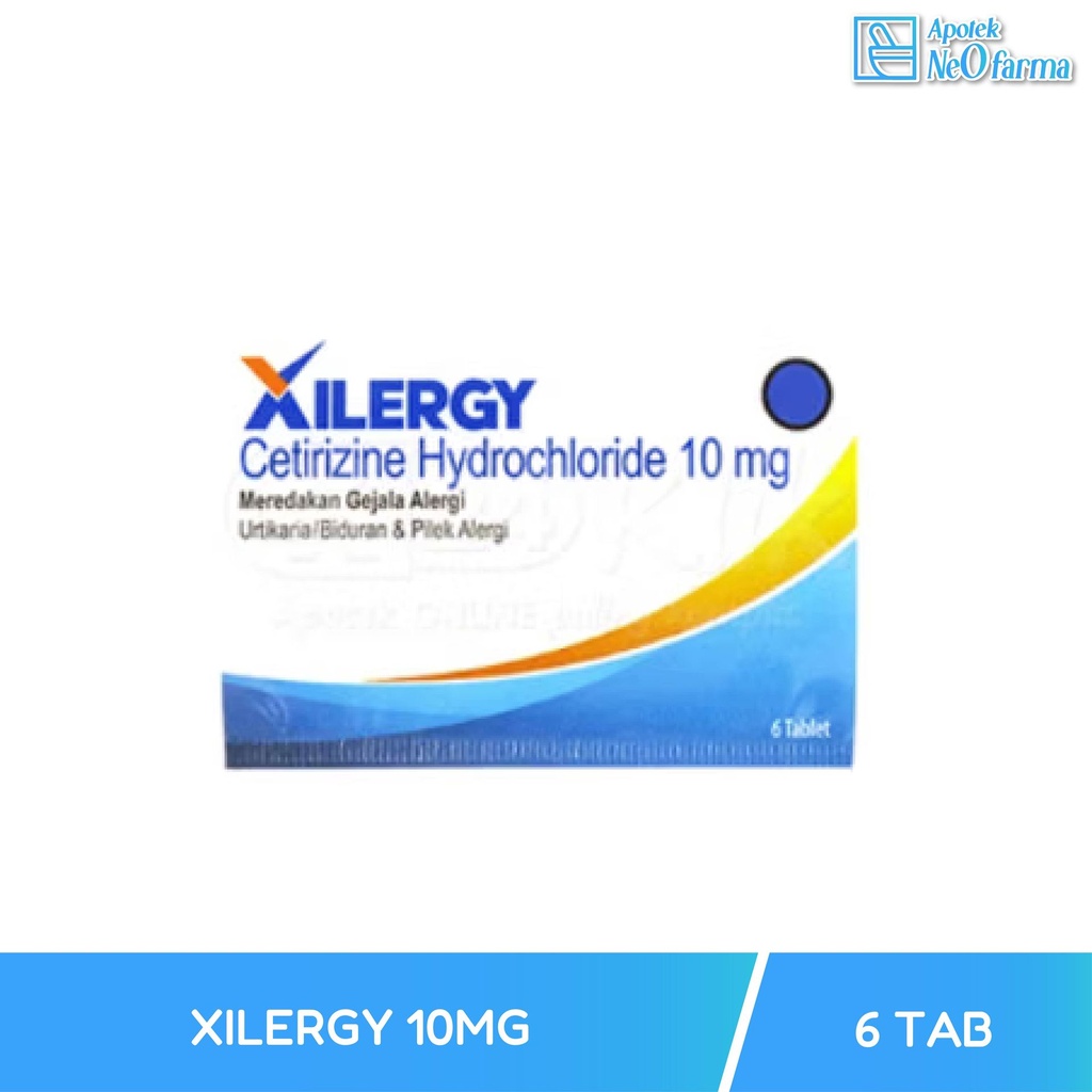 XILERGY 10MG BOX 10 STRIP @ 6 TAB
