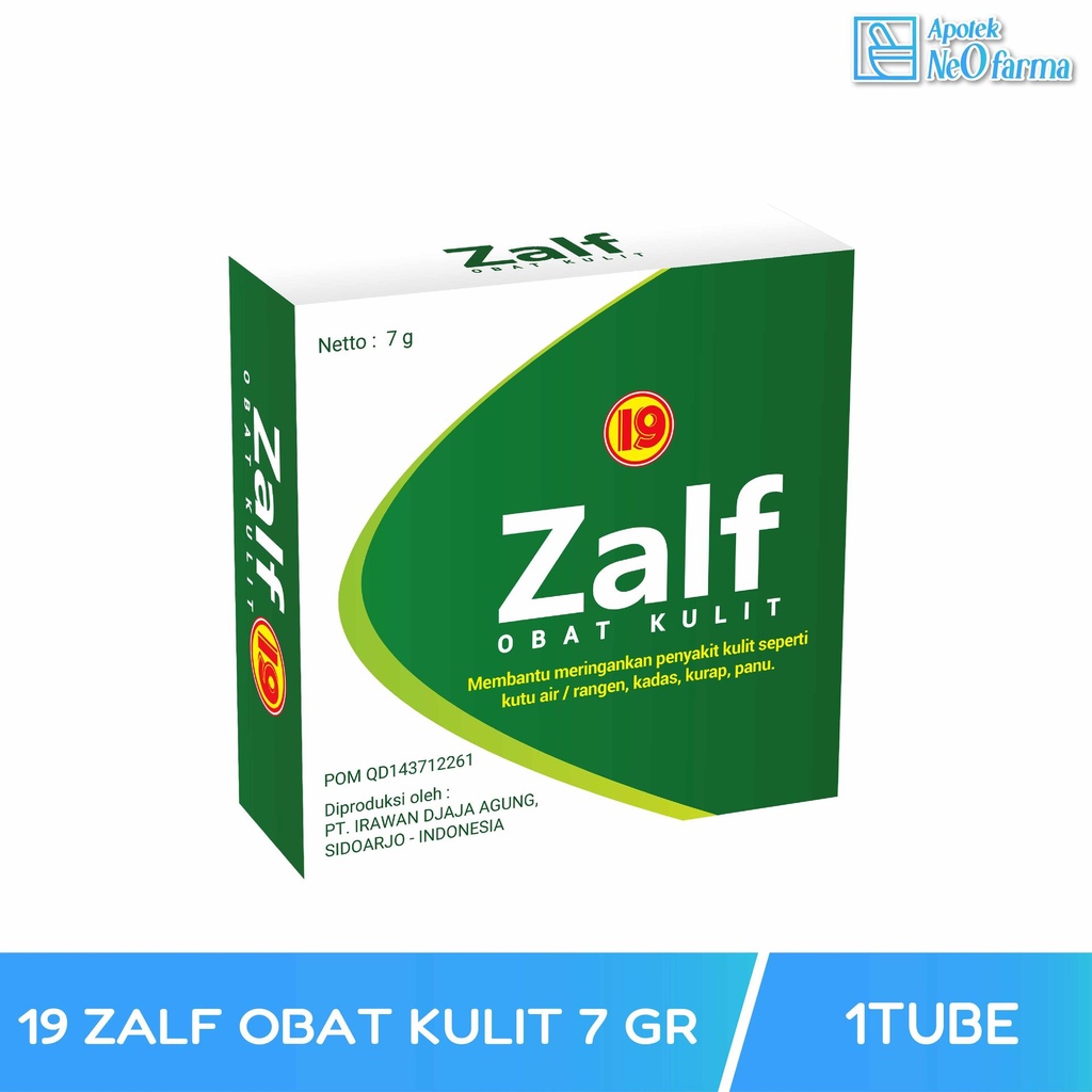 19 ZALF OBAT KULIT 7 GR