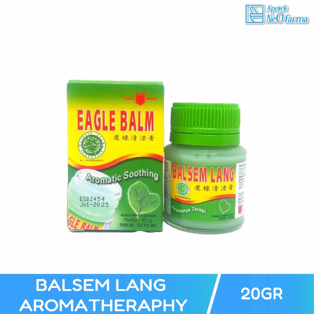 BALSEM LANG AROMATHERAPHY 20 GR