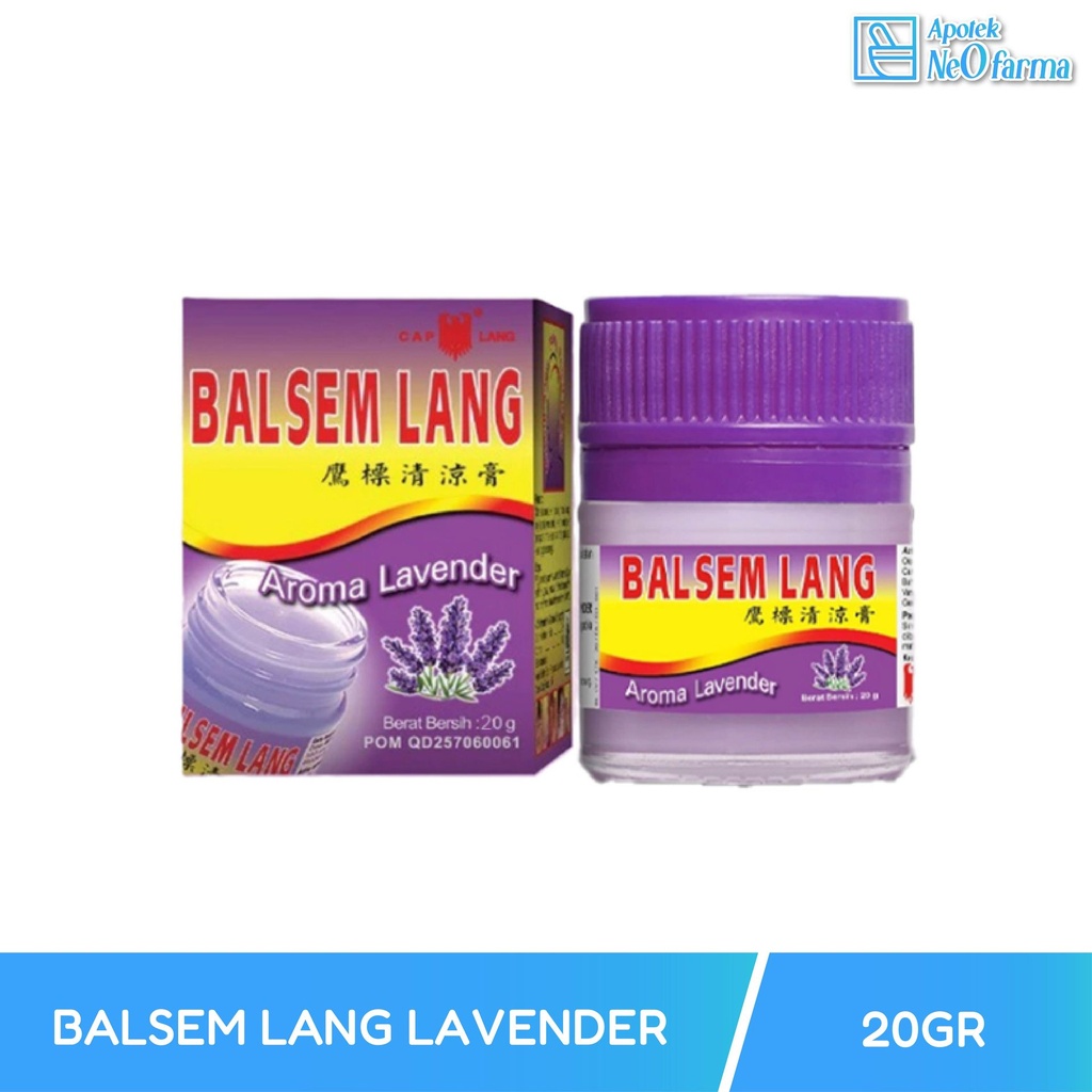 BALSEM LANG LAVENDER 20GR
