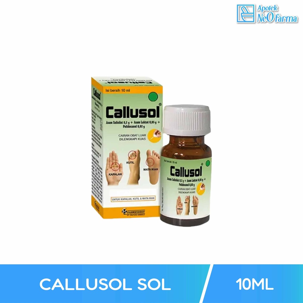 CALLUSOL SOL 10 ML