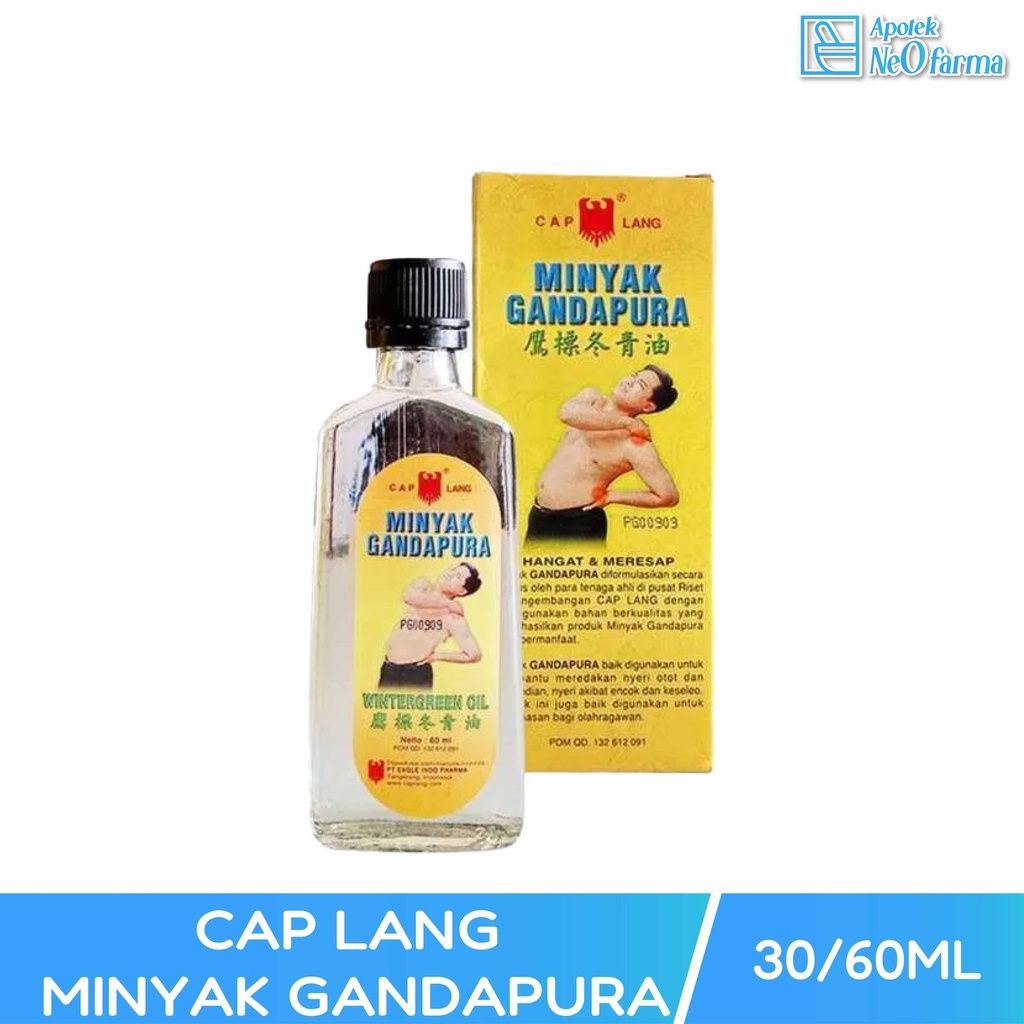 CAP LANG MINYAK GANDAPURA 60 ML
