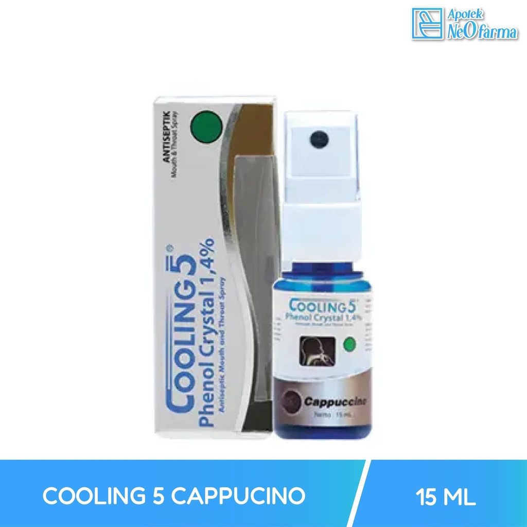 COOLING 5 CAPPUCINO 15 ML