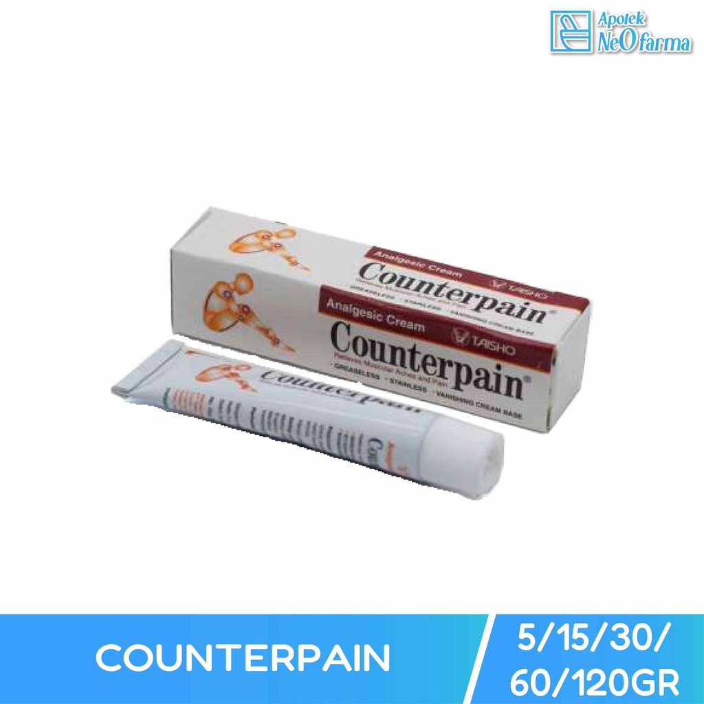 COUNTERPAIN CREAM 5 GR TUB