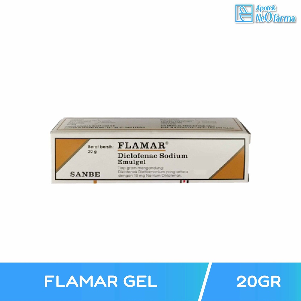 FLAMAR GEL 20 GR TUB